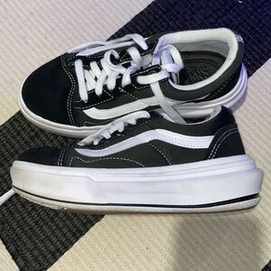 Vans size 6.5 women’s worn twice